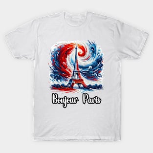 Paris France, 2024 Shirt, Paris Trip, Bonjour Shirt, Europe Shirt, Paris Lover Tee T-Shirt